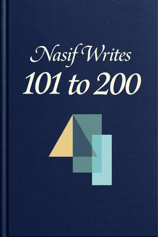 Nasif Writes 101 to 200 book cover